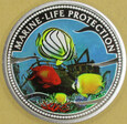 PALAU 2000 Marine Life Protection wrak statku 5 dolarów