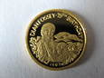 RWANDA 2007 DIAN FOSSEY 1 g gram Au 999 złota UNC #19.2224