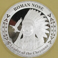 USA The Great Indian Chiefs Roman Nose indianie Czejenowie Ag 