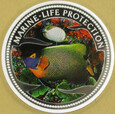 PALAU 2001 Marine Life Protection Ryba 5 dolarów