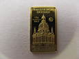 SZTABKA DREZNO katedra 0,5 g gram Au 999 złota UNC #19.2263