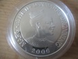Dania 2006 10 koron 1oz Andersen Cień uncja srebra box