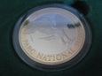SZWAJCARIA 2008 ORZEŁ steinadler eagle 10 francs proof box #S19.