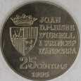 ANDORA Andorra 1995 FAO 25 centimes centims UNC