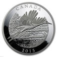 KANADA 2015 Whooping Crane ŻURAW 500 1/2 kilogram srebra UNC $125