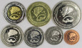 LOS COYOTES 2011 zestaw 7 monet 