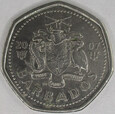 BARBADOS 2007 obiegowe 1 dollar dolar latająca ryba UNC