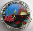 PALAU 1994 Marine Life Protection Rafa koralowa $5 Ag