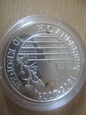 Dania 2007 10 koron 1oz Andersen SŁOWIK uncja srebra CoA box