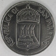 SAN MARINO 1973 Seria Pokój Upowszechnianie kultury 100 Lire UNC