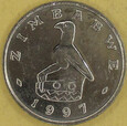 ZIMBABWE 1997 obiegowy 10 centów Baobab