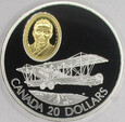 KANADA 1992 The Curtiss JN4 $20 Ag Box CoA