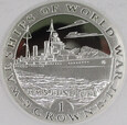 GIBRALTAR 1993 HMS Penelope 1 crown Ag