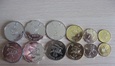 HONG KONG zestaw 6 monet AUNC 10 20 50 cents 1 2 5 dollars
