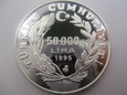 TURCJA 1995 Piri Reis żaglowiec 50000 lirów