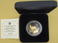 KIRGISTAN 2013 Gazela czarnoogonowa 10 som AG box CoA