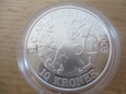 Dania 2006 10 koron 1oz Andersen Królowa Śniegu uncja srebra CoA box