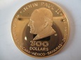 DOMINIKA 1978 Jan Paweł II 1979 $300 moneta złota złom