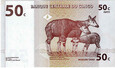KONGO 1997 50 centimes okapi UNC