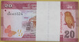 PACZKA (100szt) SRI LANKA 2021 20 rupii UNC