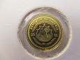 LIBERIA 2009 Marka Niemiecka 25 dolarów moneta złota st I