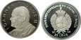 Ordine di Malta 2004 srebro 25 Liras Jan Paweł UNC #B5