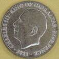 GIBRALTAR 2023 Koronacja Jerzego III 5 pensów pence UNC