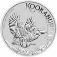 MONETA AUSTRALIJSKA KOOKABURRA 1 UNCJA SREBRA 2024 ROK