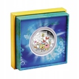 MONETA 25 ROCZNICA SPONGEBOB KANCIASTOPORTY I PRZYJACIELE 1 UNCJA SREB