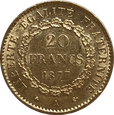 FRANCJA 20 FRANKÓW 1877 A