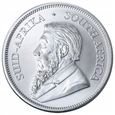 KRUGERRAND 2025 ROK 1 UNCJA SREBRA x 100 SZTUK - TUBY MENNICZE