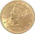 USA 10 DOLARÓW 1894 ROK