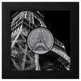 Eiffel Tower 2 uncje Srebra 2024 Ultra High Relief Antiqed Coin