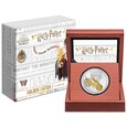 Harry Potter Classic Golden Snitch pozłacany 1 oz Srebra 2022 Proof