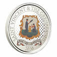 St. Vincent & the Grenadines: Pax Et Justitia 1 oz Srebra 2020 Proof