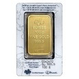 Sztabka złota 100 gramów PAMP (wybijana) 