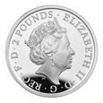 Britannia 1 uncja Srebra 2022 Proof 