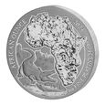 Rwanda: African Ounce - Nile Crocodile 1 uncja Platyny 2023 