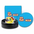 Niue: Ms.PAC-MAN kolorowany 1 uncja Srebra 2022 Proof Shaped Coin 