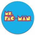 Niue: Ms.PAC-MAN kolorowany 1 uncja Srebra 2022 Proof Shaped Coin 