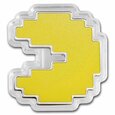 PAC-MAN kolorowany 1 uncja Srebra 2022 Proof Shaped Coin 