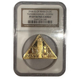 Isle of Man: Tutankhamun - Coffin 1/2 uncji Złota 2008 NGC PF69 Ultra