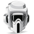 The Faces of the Empire - Scout Trooper 1 uncja Srebra 2021 Proof 