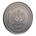 Samoa: Light of Christ 1 uncja Srebra 2022 Black Rhodium Proof