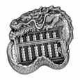 Fortune Symbols Chinese Dragon Abacus 1 oz Ag 2023 High Relief Antique