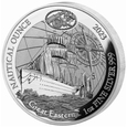 Rwanda: Nautical Ounce - 165 years of Great Eastern 1 oz Ag 2023 Proof