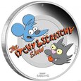 Itchy and Scratchy kolorowany 1 uncja Srebra 2021 Proof