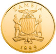 Zambia, 10000 Kwacha 1999, Królowa Elżbieta i Dawid st.L-