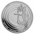 Samoa: Looney Tunes - Daffy Duck 1 uncja Srebra 2022 Proof 