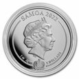 Samoa: Looney Tunes - Daffy Duck 1 uncja Srebra 2022 Proof 